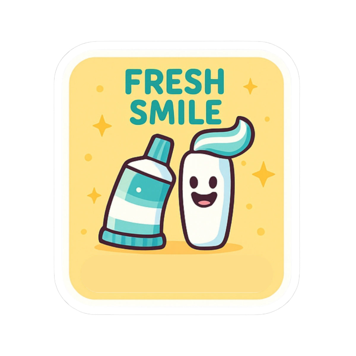 Fresh Smile Sticker