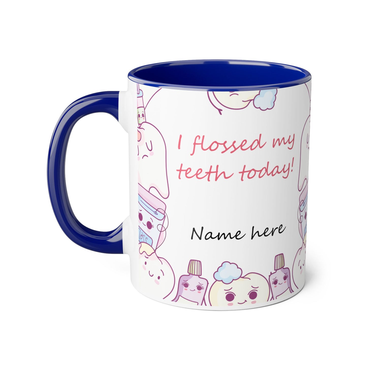 Personalized Cute Floss Mug - for Kids