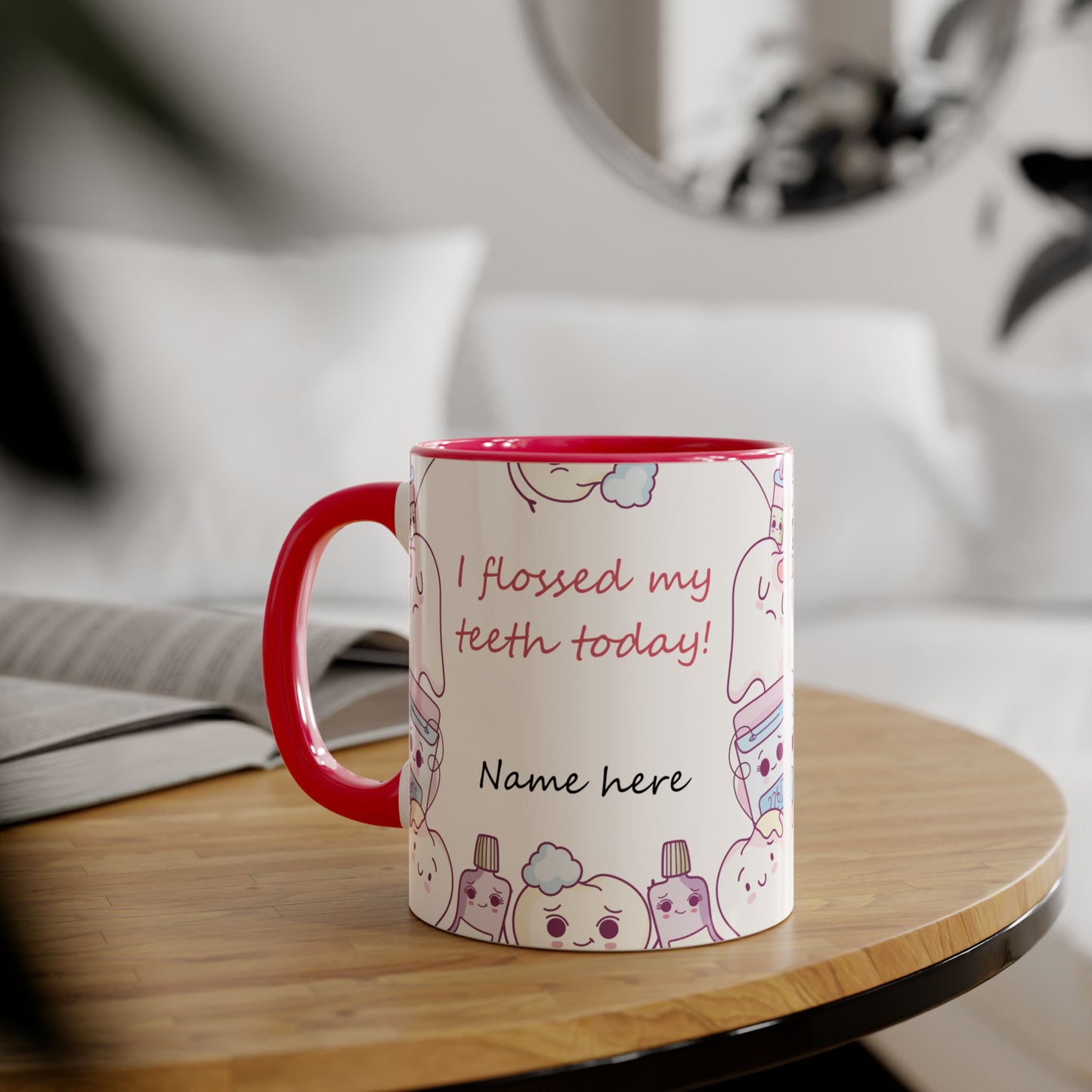Personalized Cute Floss Mug - for Kids