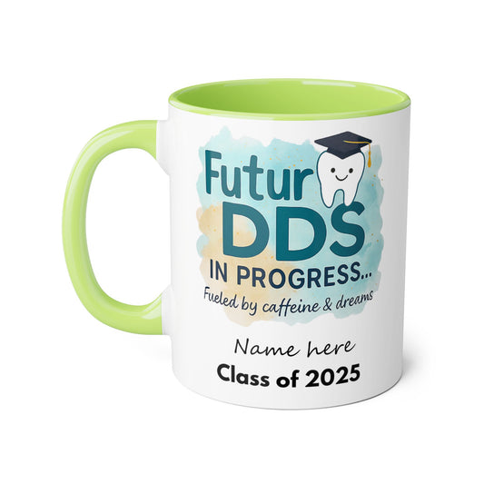 Personalized Graduation Mug - Future DDS, Class of 2025