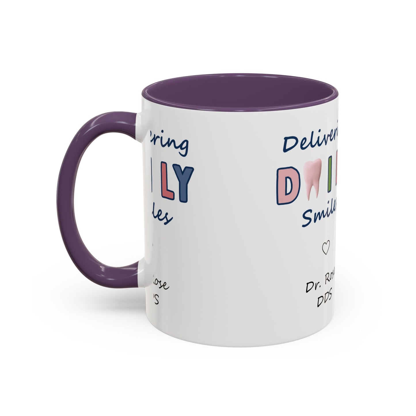 Custom Printed Coffee Mugs for Dentists - Dr. Rose DDS