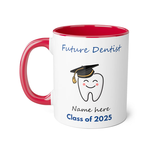 Personalized Graduation Mugs for Future Dentists - Class of 2025