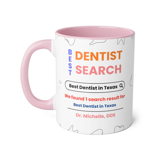 Smile For Miles Personalized Dentist Mug