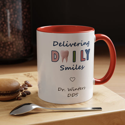 Custom Printed Coffee Mugs for Dentists - Dr. Winters DDS