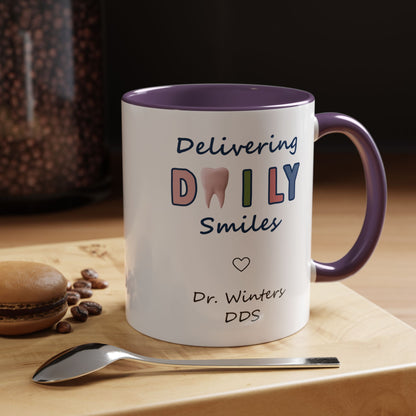 Custom Printed Coffee Mugs for Dentists - Dr. Winters DDS