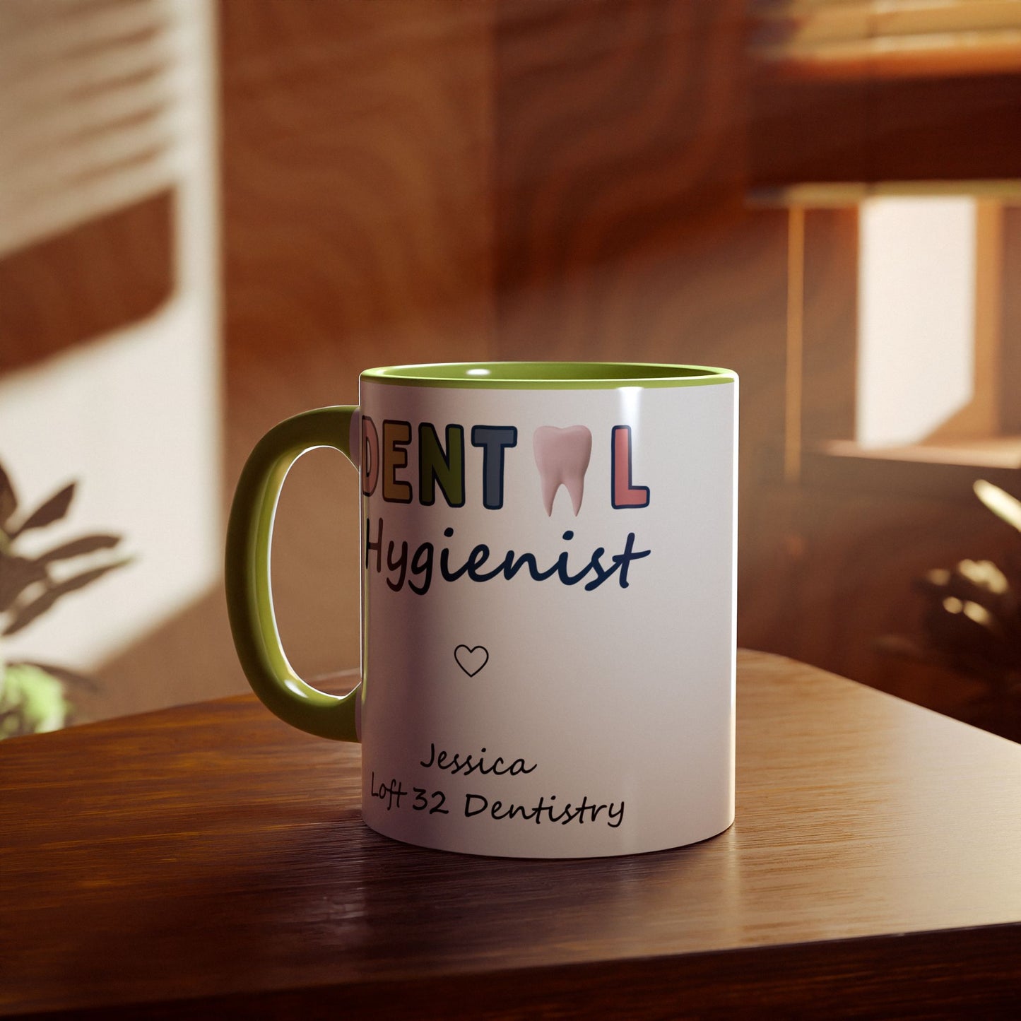 Jessica Dental Hygienist Mug Inspired by Loft 32 Dentistry