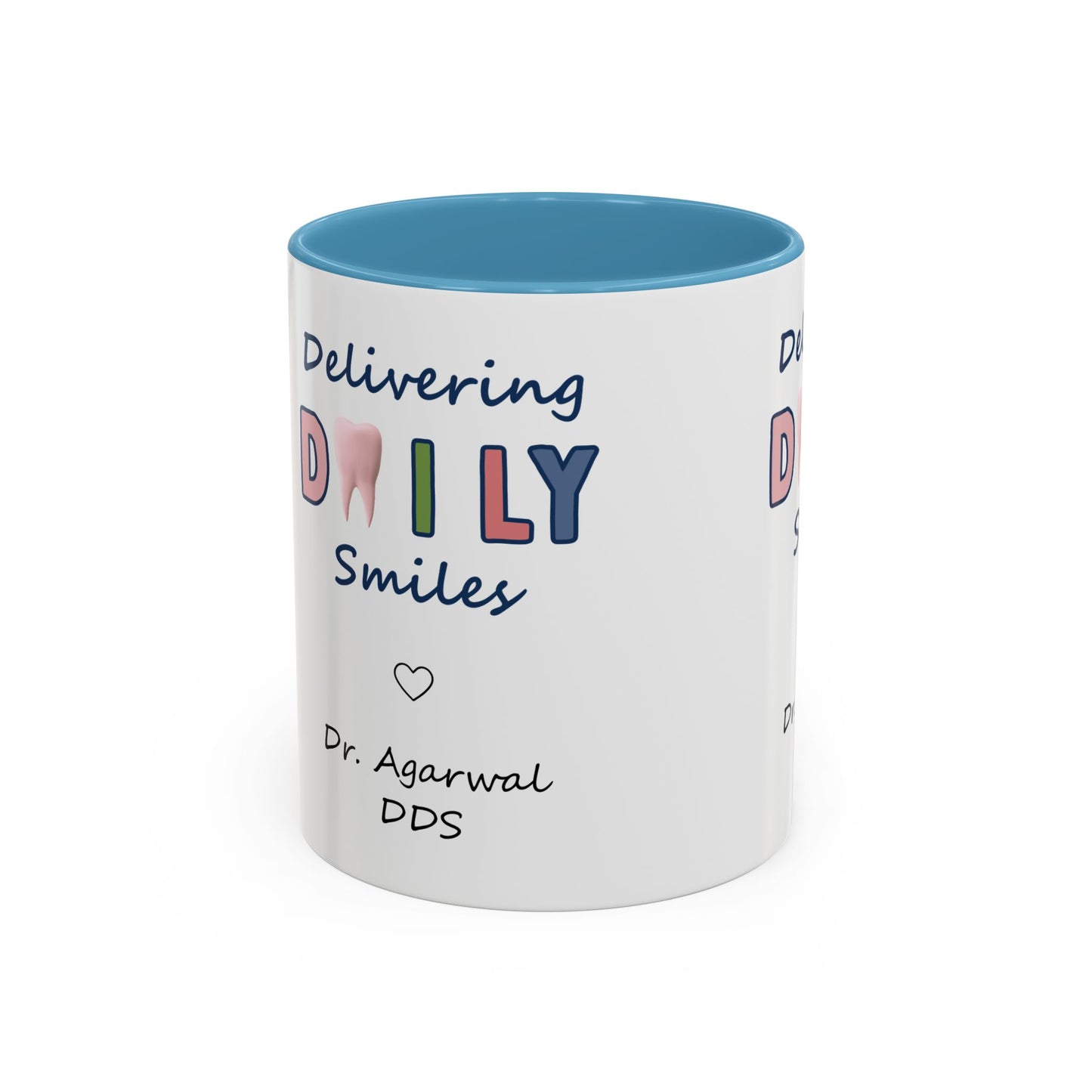 Custom Printed Coffee Mugs for Dentists - Dr. Agarwal DDS