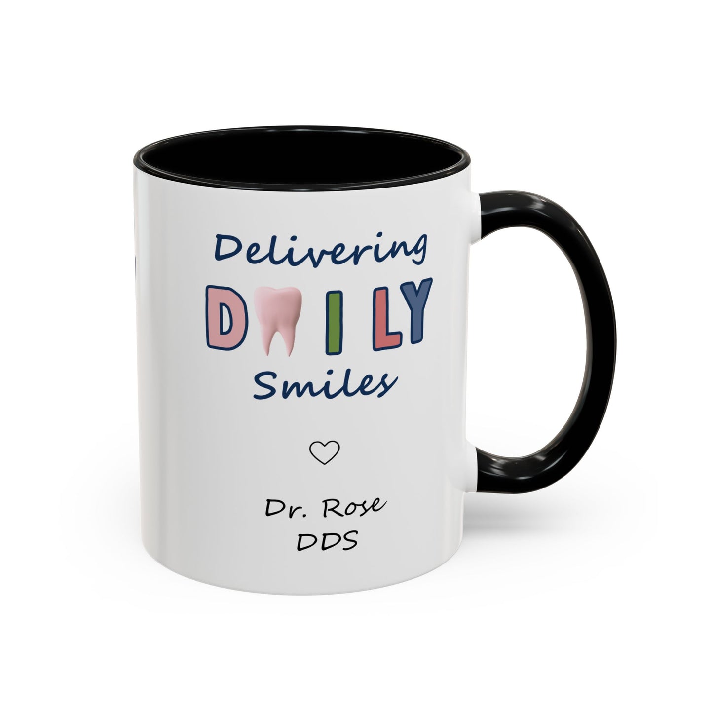 Custom Printed Coffee Mugs for Dentists - Dr. Rose DDS