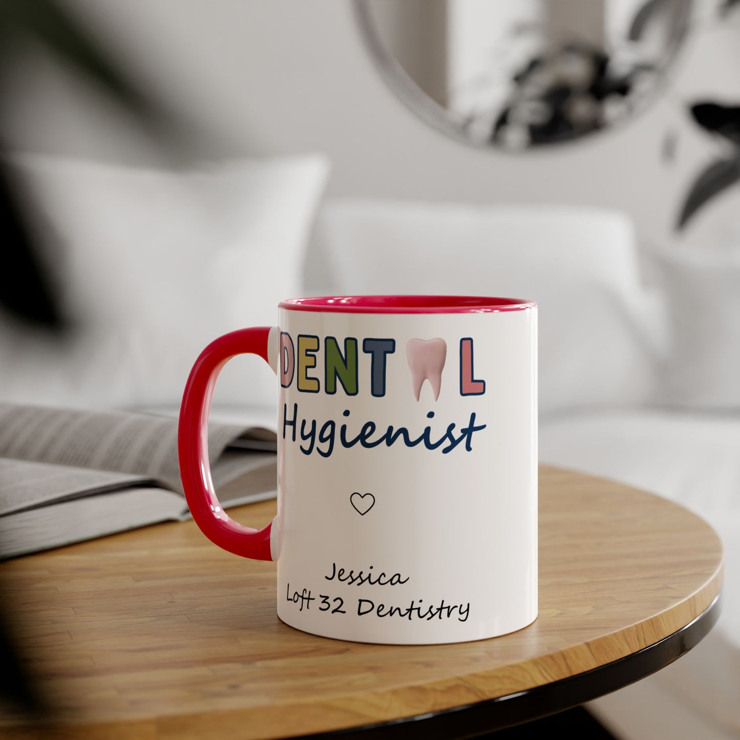 Jessica Dental Hygienist Mug Inspired by Loft 32 Dentistry
