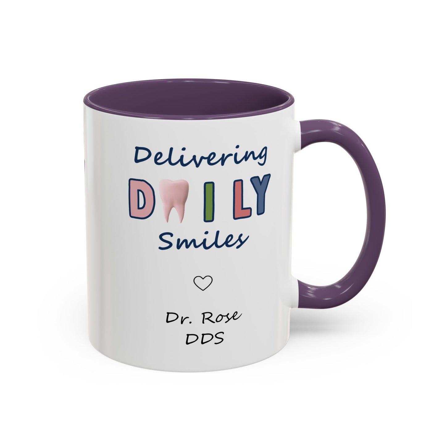 Custom Printed Coffee Mugs for Dentists - Dr. Rose DDS
