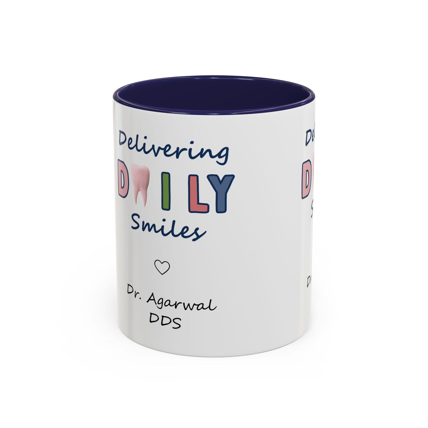 Custom Printed Coffee Mugs for Dentists - Dr. Agarwal DDS