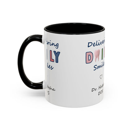 Custom Printed Coffee Mugs for Dentists - Dr. Habsha DDS