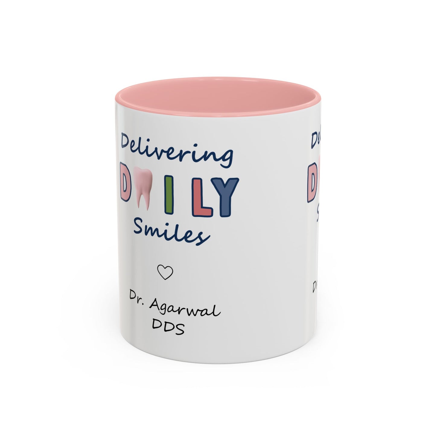 Custom Printed Coffee Mugs for Dentists - Dr. Agarwal DDS
