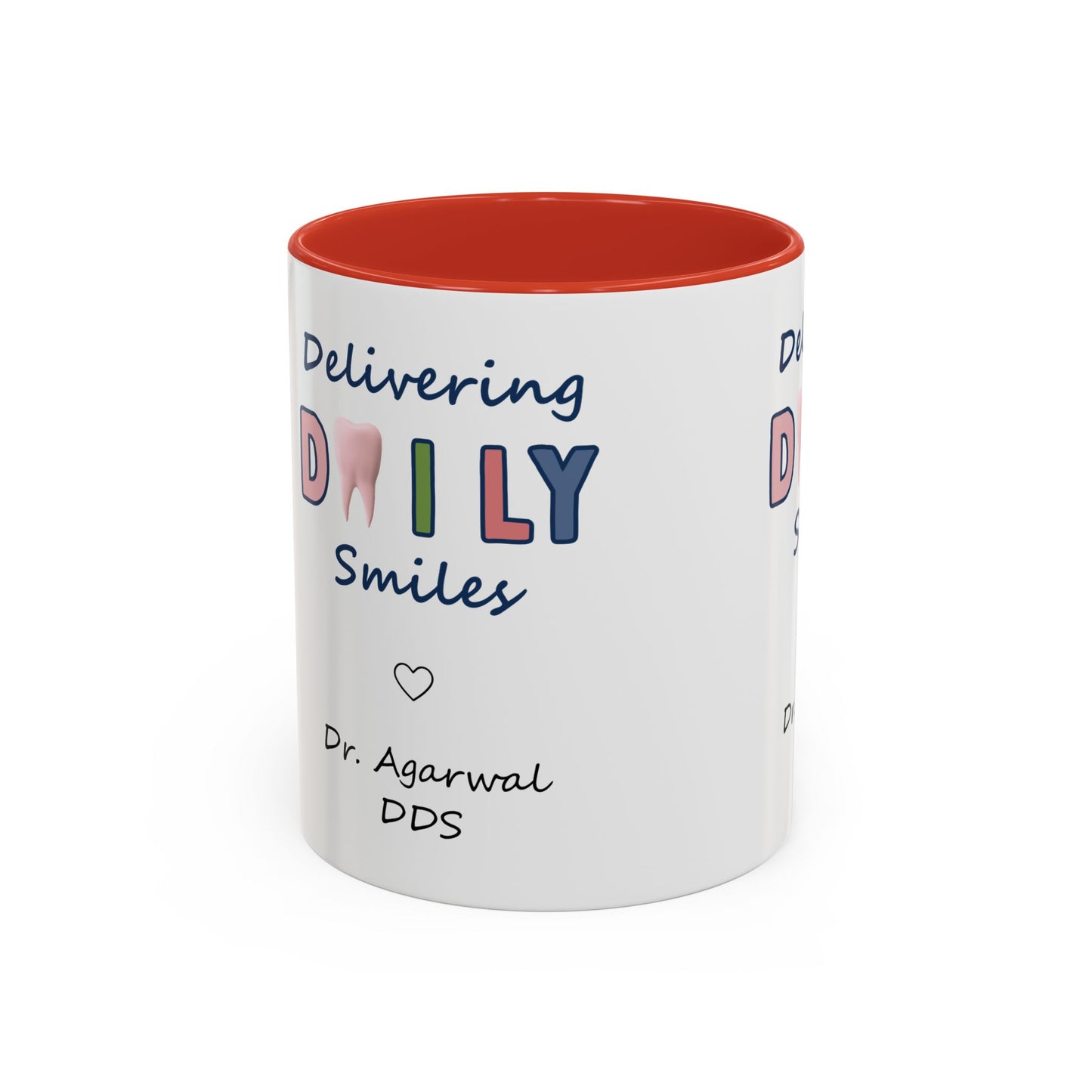 Custom Printed Coffee Mugs for Dentists - Dr. Agarwal DDS