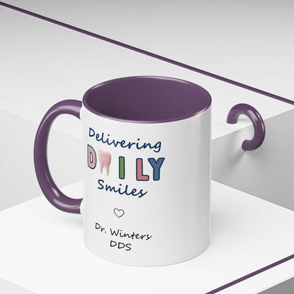 Custom Printed Coffee Mugs for Dentists - Dr. Winters DDS