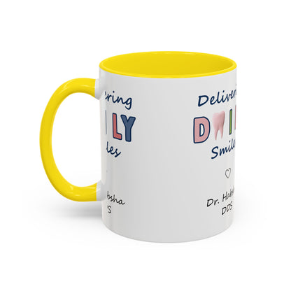 Custom Printed Coffee Mugs for Dentists - Dr. Habsha DDS