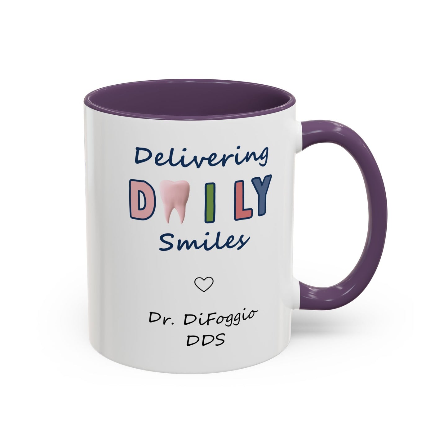 Custom Printed Coffee Mugs for Dentists - Dr. DiFoggio DDS