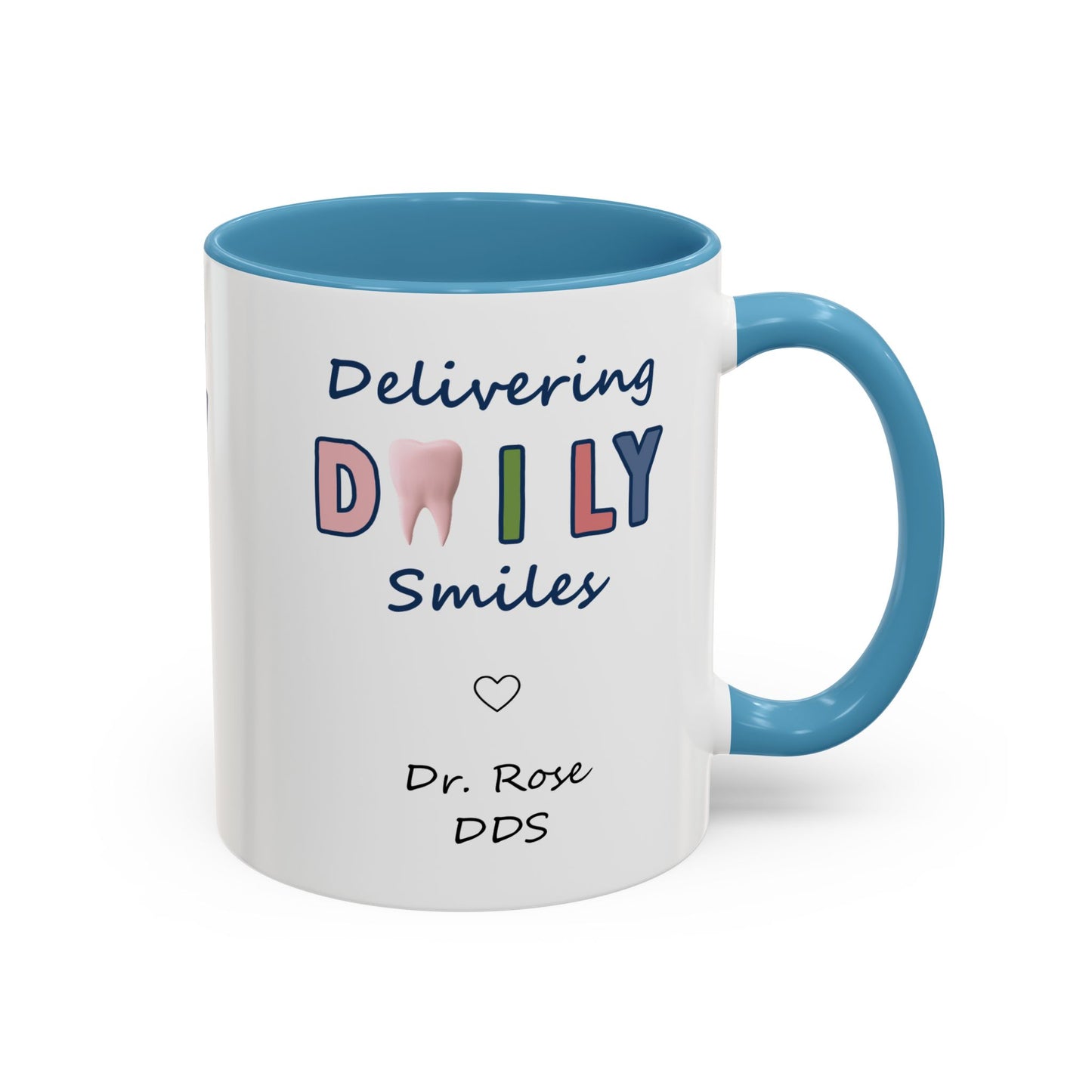 Custom Printed Coffee Mugs for Dentists - Dr. Rose DDS