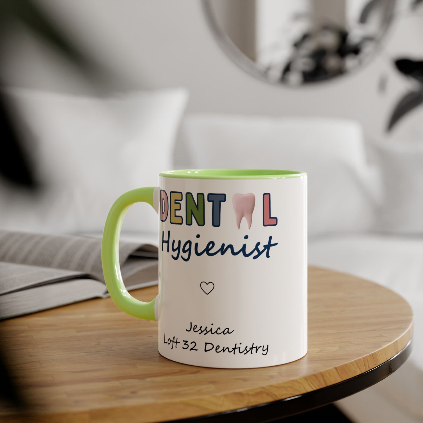 Jessica Dental Hygienist Mug Inspired by Loft 32 Dentistry
